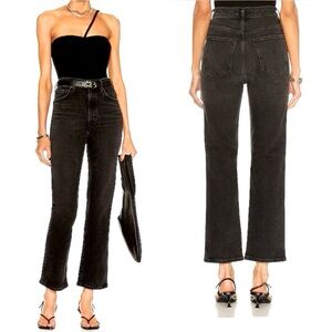 Agolde Black Flare & Wide Leg Jeans